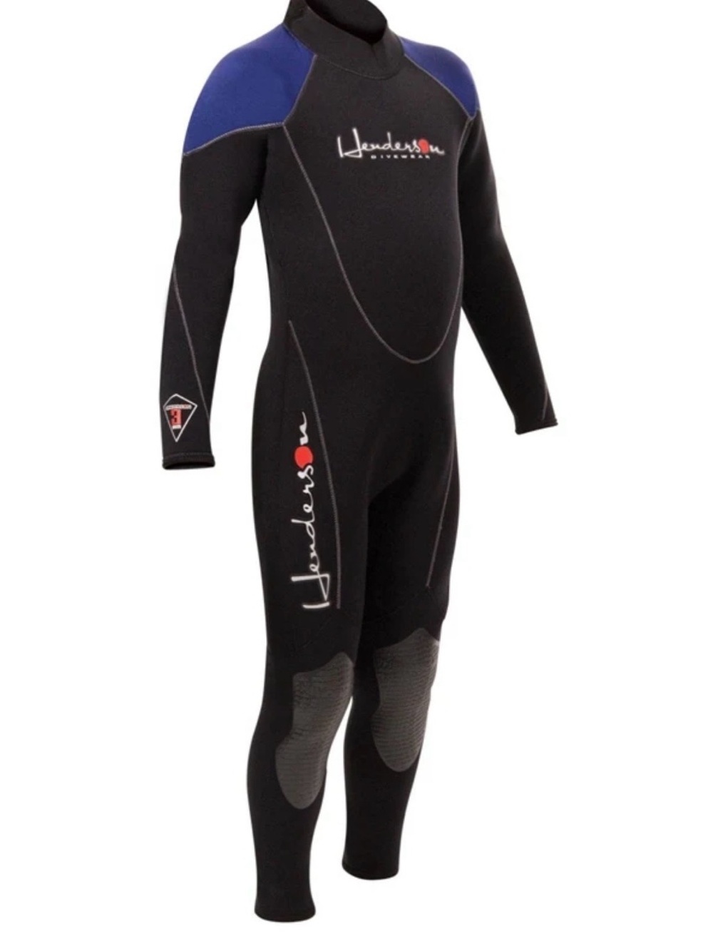 Henderson Junior’s Thermoprene 3mm Full-Body Back Jumpsuit Wetsuit Size 4 Child